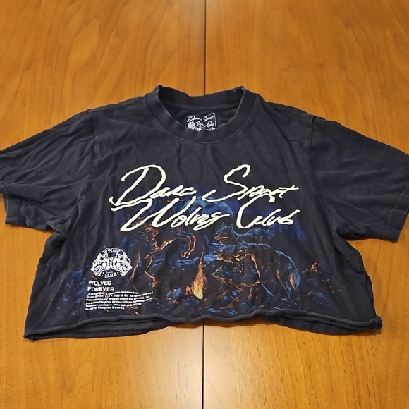 Darc Sport Tops - Dark Sport Wolves Club Cropped T-Shirt